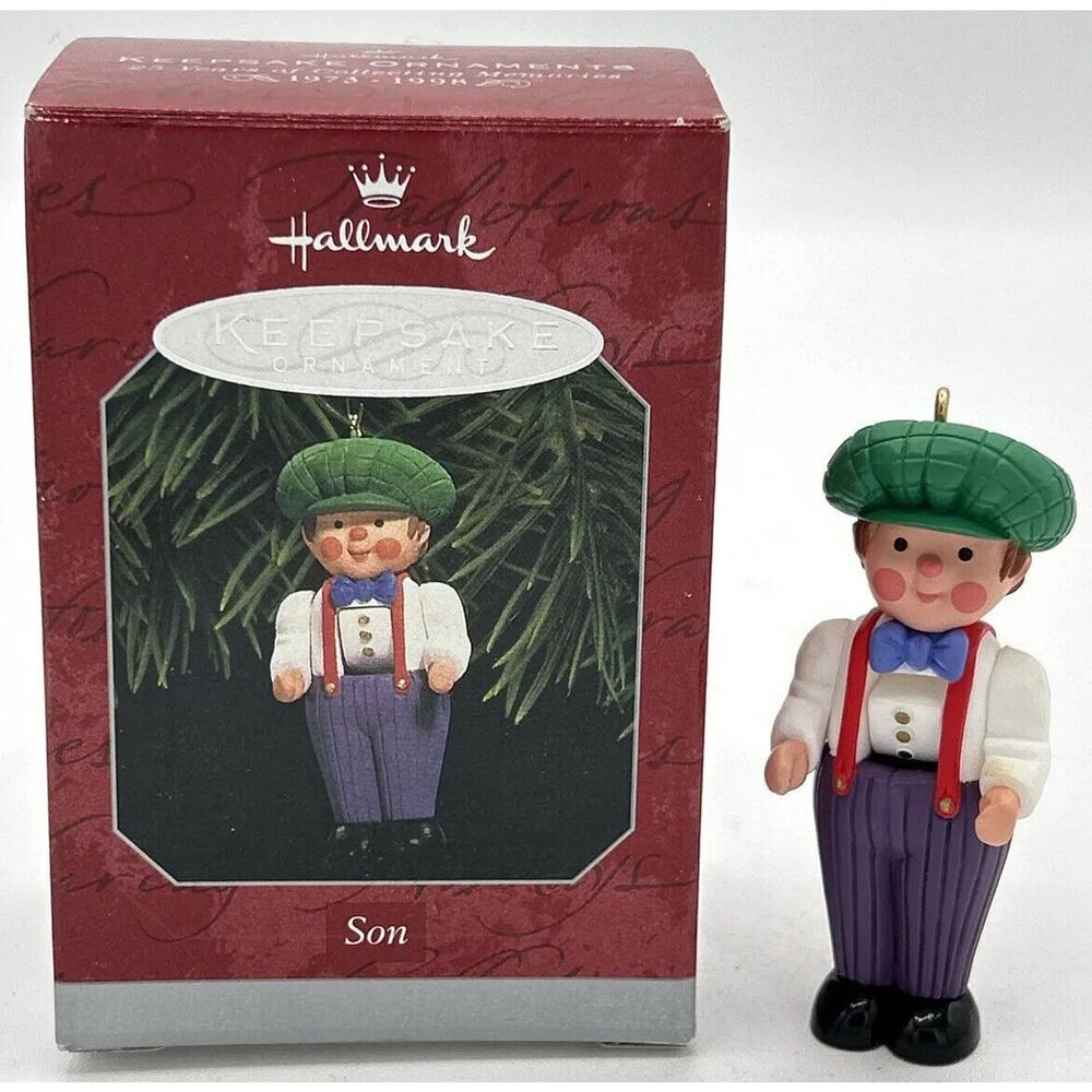 1998 Hallmark Son Keepsake Ornament‎ SKU U108